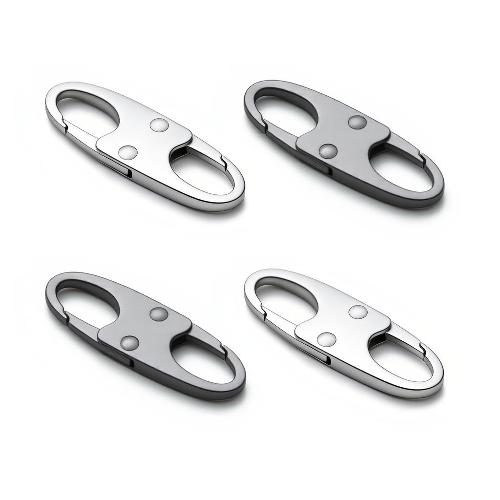 Zelin Anti-Theft Zipper Clip — 4-Pack · Mixed