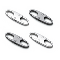 Zelin Anti-Theft Zipper Clip — 4-Pack · Mixed