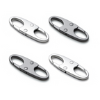 Zelin Anti-Theft Zipper Clip — 4-Pack · Mixed