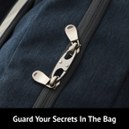 Zelin Anti-Theft Zipper Clip — 4-Pack · Mixed